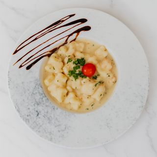 Domaći njoki s kozicom