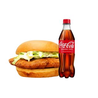Mom's chicken + coca-cola 0.5l