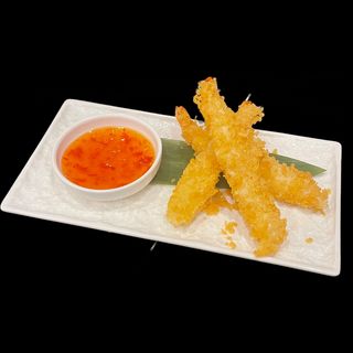 Tempura di gamberi