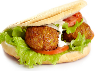 Kebab de falafel