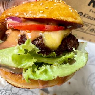 1 Double beef burger+1 Fries +1 Soda