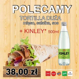 Tortilla (Duży) + Napój 