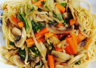 Nouilles Sauté Aux Légumes