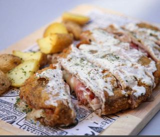 Cachopo jamón y 4 quesos