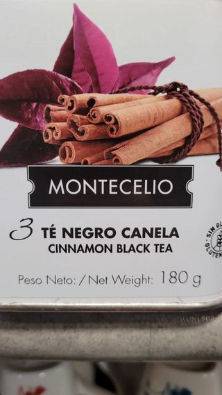 Té Negro Con Canela