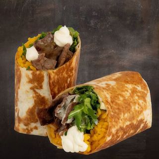 Burrito rucola steak