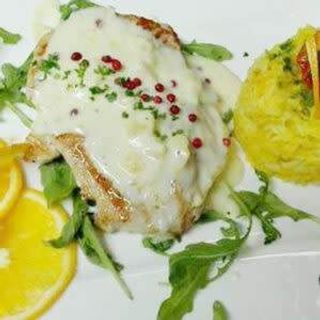 Curcan cu piper roz și sos de portocale