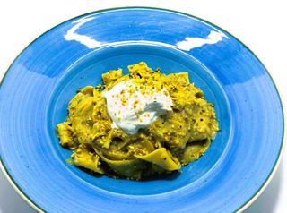 TAGLIATELLE SICILIANE AL PISTACCHIO (V)