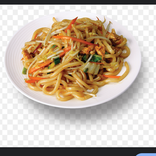  Udon con gamberi verdure