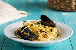 Spaghetti con le cozze