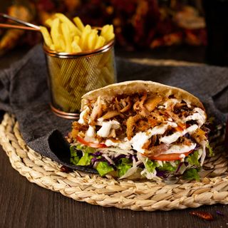 Houdini Chicken Kebab + krumpirići