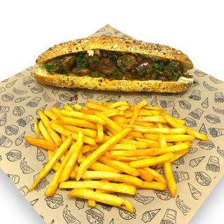 Sandwich Brochettes A La Charmoula