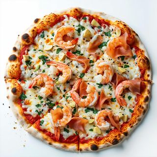 Pizza tris di mare
