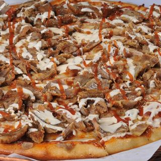 Pizza Kebab de Pollo