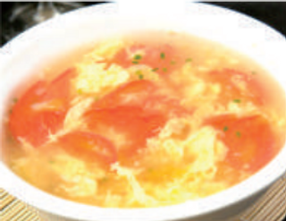 96 Zuppa di pomodoro e uova