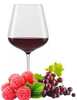 Напівсолодке Червоне Вино Малина (1л)