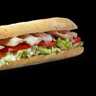 Bocadillo Vegetal Con Pechuga