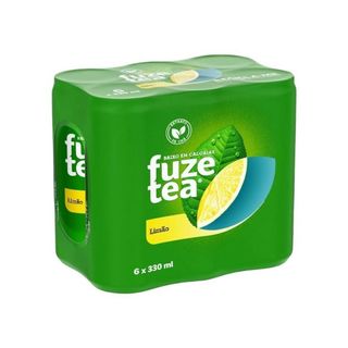6x Fuze Tea Limão 33cl