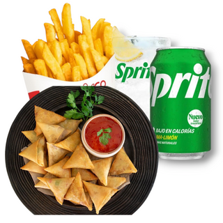 Menú samosa de Pollo (3unds.)