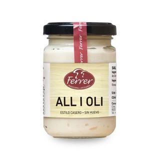 Salsa All I Oli Ferrer Tarro 130 Gr.