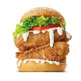 Double Chicken Burger