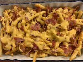 Patatine bacon and cheese