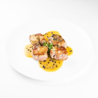 Medaljoni od svinjskog filea u zelenom papru