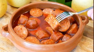Chorizos A La Sidra