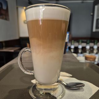 Kawa Latte Macchiato pojedyncze espresso