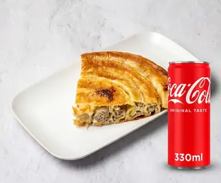 COMBO Pita meso 200gr + Coca Cola 330ml