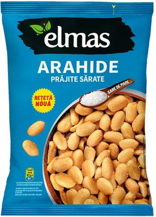 ELMAS Arahide decojite prajite si sarate 140g