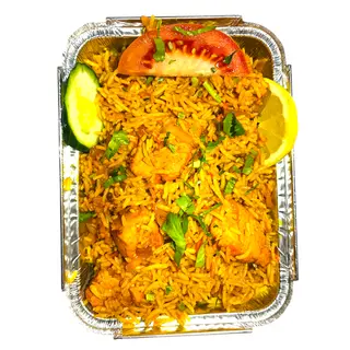 Biryani Con Langostinos