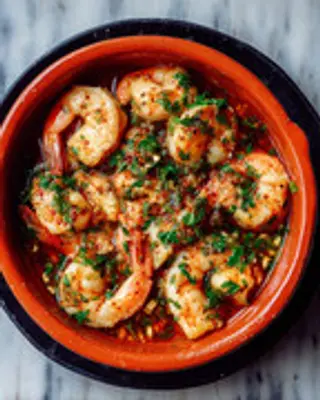 Crevettes Pilpil Espagnol