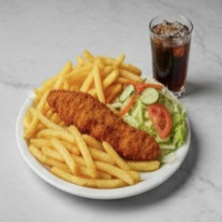 Plato de solomillo de pollo