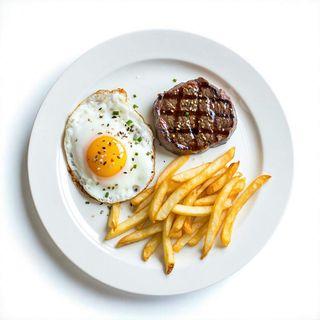 Plato Combinado De Filete De Ternera