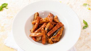Onda calabra salsiccia piccante cotta