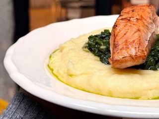 Sous-vide salmon