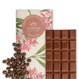 Tableta De Chocolate Con Leche 38% Cacao Con Mokaccino 