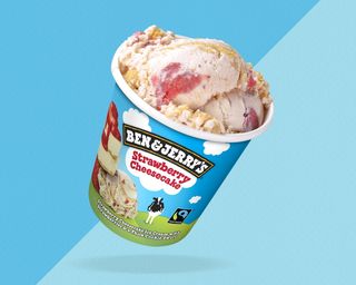 B&J Strawberry Cheesecake