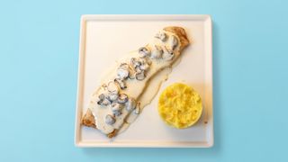 Пълнена бяла вешалица с картофено пюре (400г)