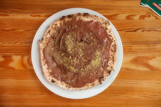 Pizza con Nutella