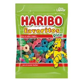 Caramelos De Goma Pica Favoritos Haribo 90 Gr.