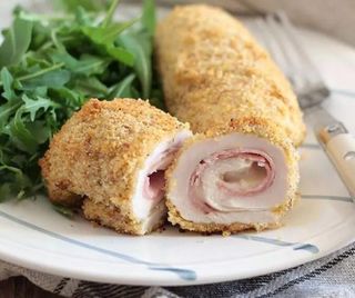 Involtino pollo speck Filadelfia e pistacchio