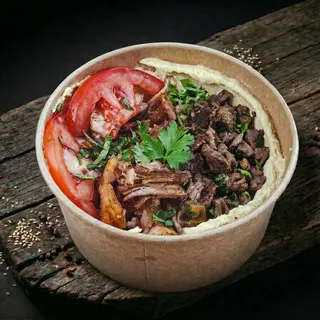 Humus cu vita-berbecut-pui