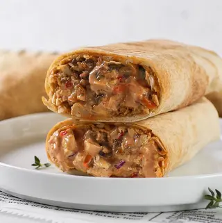 Beef Shawarma With Single Sausage