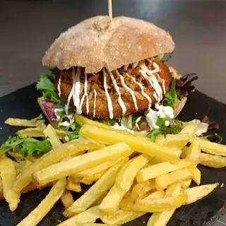 HAMBURGUESA CHICKEN CASA