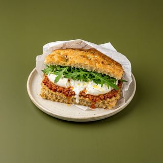 Focaccia De Queso Burrata