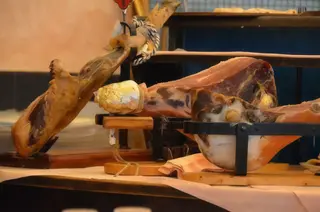 Prosciutto tagliato a mano