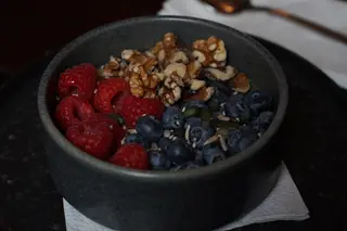 Chia pudding cu fructe