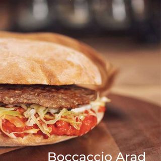 Pljeskavica cu carne de vita in lipie